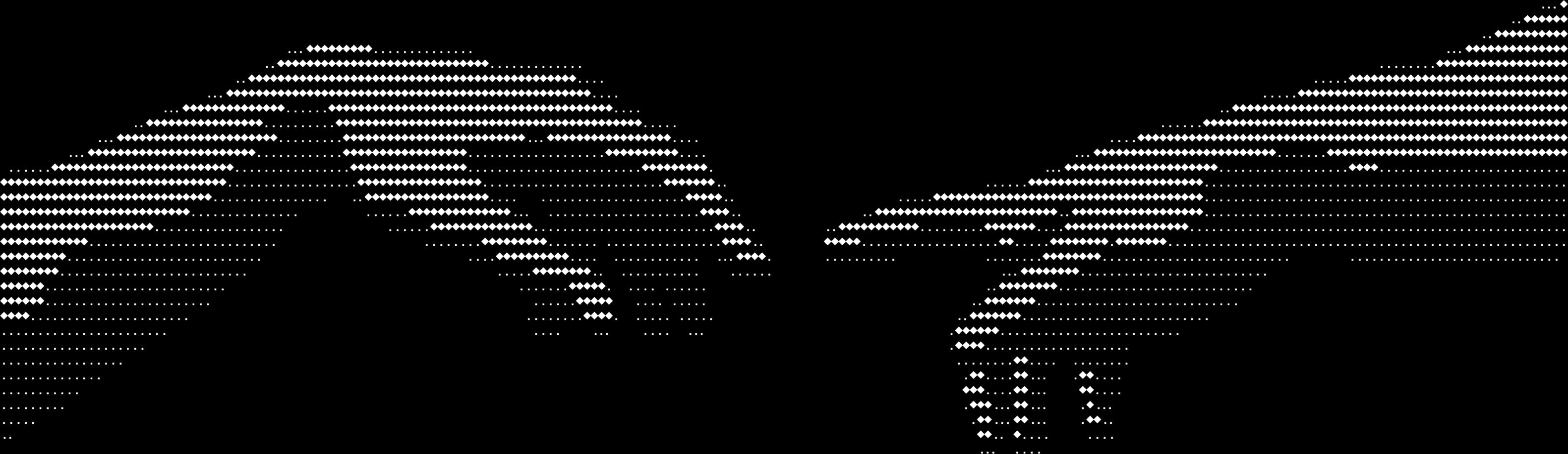 Pixelated hands